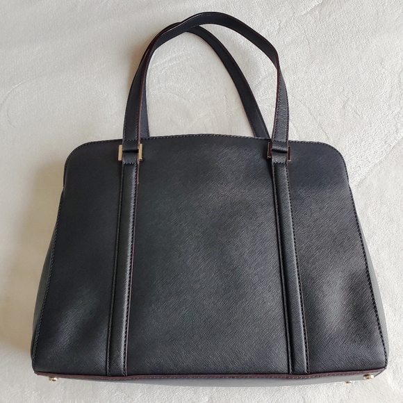 Kate Spade Black Leather Tote - Picture 2 of 6